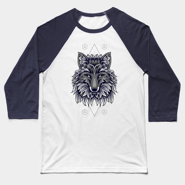 alpha fox Baseball T-Shirt by SHINIGAMII